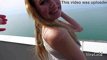 discover the raw passion in this homemade blonde encounter