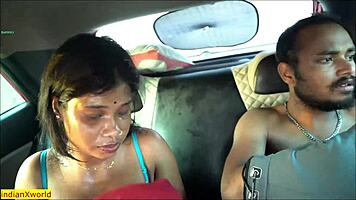 fucking my cute indian girlfriend in the car she's so wet pov desi