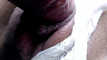 early morning clit grope tempts petite babe into more