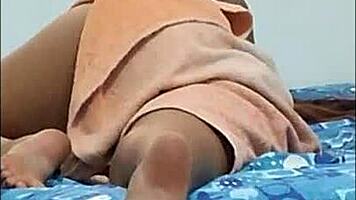 i secretly filmed curvy latina changing then she masturbates wildly