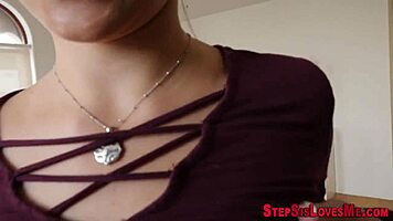 Pov blonde teen sucks big cock deep hardcore amateur