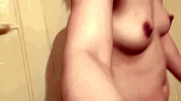 Cute Petite Asian Drips Wet Pussy Mess in Steamy Shower Play!
