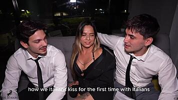 i'm le iane getting double penetrated hard in this interview