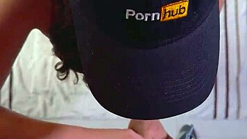 gorgeous tanned latina slurps sloppy bbc blowjob