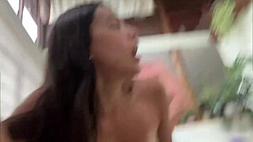 Muscular Latina Pornstar Rides Huge Cock Raw for Facial Creampie