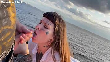 i suck beach cock craving mouthful cum explosion