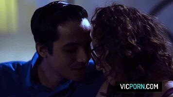 Risky birthday pounding for cute brunette leana lovings!