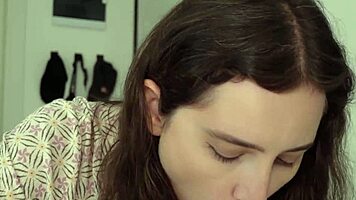milf housewife deepthroats confesses slutty cum craving