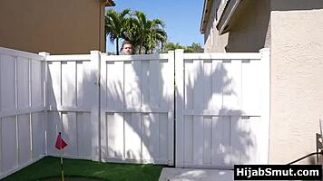 oh yeah, my neighbor pounds this virgin muslim pussy deep!