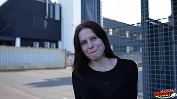 Ready to scout this petite German redhead for wild casting?