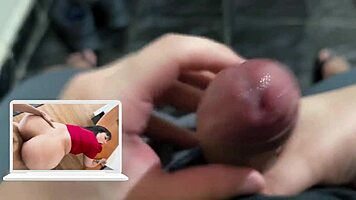 Hot Spanish Teacher Danja Angel Masturbates Big Cock Cum for Job