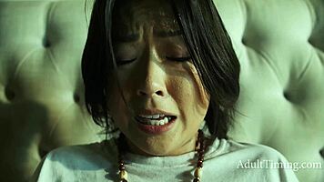naughty patient gets ridden hard by asian milf alongside doctor