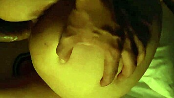 Big ass latina milf bent over doggystyle monster cock creampie