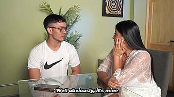 busty latina teaches virgin sex with tits ass and big curves!