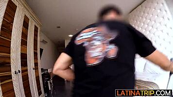 Latina sucks cock then rough anal 🍆😈