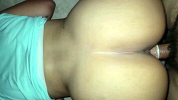 Latina Beauty Bent Over Balcony Quickie Thrill