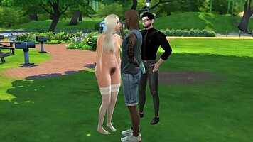 Mortimer and Duncan Double Pound Horny Slut!