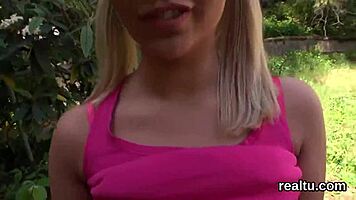 adorable czech cutie seduced in mall for pov anal poke