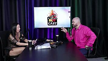 interview turns wild with brazilian models toys bdsm casting on sheer red