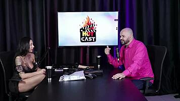 interview turns wild with brazilian models toys bdsm casting on sheer red