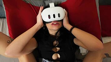 Delilah Dagger's VR Fuck Session Spirals Into Wild Chaos