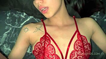 College girl trades intimacy for cash ends up overflowing with passion's reward