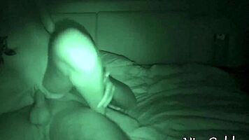 Blonde Bombshell's Intense Nighttime Encounter