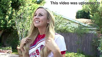 blonde teen 18+ takes two monster cocks in wild threesome 🔥💦