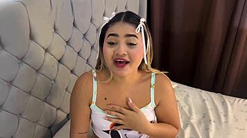 i caught her webcam secret n now she fucks for silence
