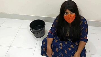 Working girl fucked doggystyle in house