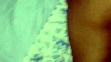 Petite Latina's juicy ass workout ends in creamy moans