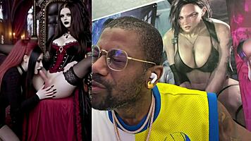Goth Trans Temptation Cum Facial