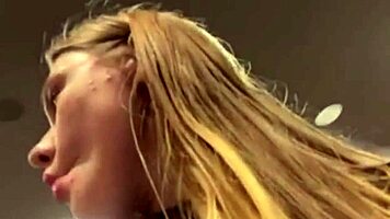 jucielussie crams toys in fat ass outdoors public shopping