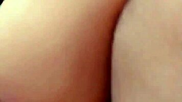 nobody suspects our secret game innocent student dominated fucked by caretaker 😱💦
