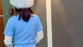 Naughty Asian Nurse Makes Patient Cum with Her Tight Wet Pussy