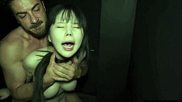 Japanese college teen begs for rough gangbang with big cocks moaning