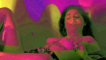 brunette malvada favorita indulges in teasing foot fetish exploration