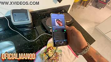 Skinny Brazilian tattoo babes film hottest amateur pussy play session