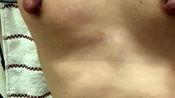 Wife's Swollen Nipples After Intense Cunnilingus Session