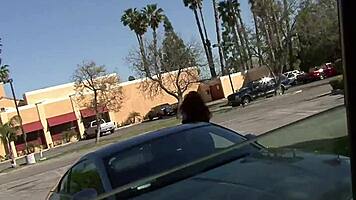 hot mature latina sports car owner ends dry spell with young stud's hard fuck today