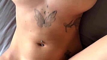 big boobed college goth teen takes massive cock in passionate homemade pounding