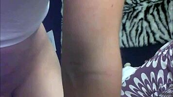 feeling overwhelming lust for kinky shemale's monster cock throbbing to orgasm