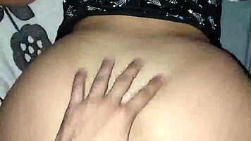 curvy latina wife doggystyle creampied by friend pov