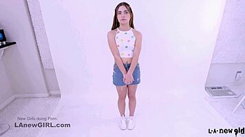shy model spreads legs for intense pov fucking at casting audition