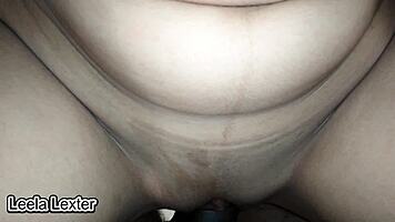 Desi Housewife Takes BF's Hard Doggystyle in Hotel Creampie.