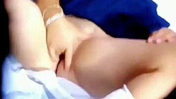 mexican uniform babe sucks and fucks hard till massive cumshot on clothes