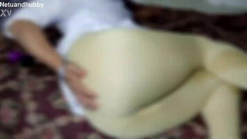 Feel hot desi indian amrozia's sensual curvy body up close pov