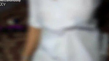 Feel hot desi indian amrozia's sensual curvy body up close pov