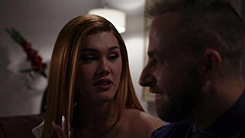 Shemale Daisy Taylor rams big cock deep in guy's ass