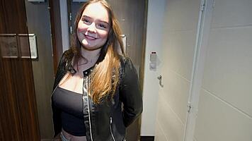 french babe with big ass pounded deepthroat facial in hotel room